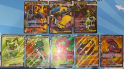Ultra Rare Full Art Lot of 8 Pokemon Cards Mixed Ascnded Phantasmal New Mint - Image 1