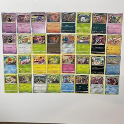 Tomokazu Komiya lot of 32 Pokemon Cards MP-LP-NM NO DUPLICATES. - Image 1