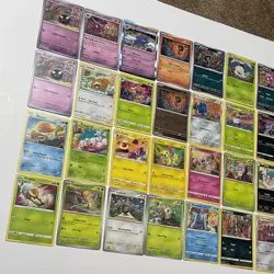 Tomokazu Komiya lot of 32 Pokemon Cards MP-LP-NM NO DUPLICATES. - Image 4