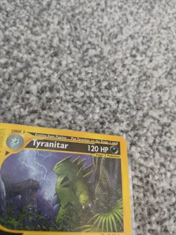 Pokemon TCG Tyranitar Aquapolis 40/147 Regular Rare Card WOTC - Image 2