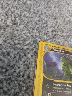 Pokemon TCG Tyranitar Aquapolis 40/147 Regular Rare Card WOTC - Image 3