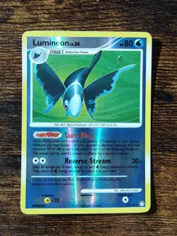 Lumineon 11/123 Mysterious Treasures Pokemon Reverse Holo Card - Image 1