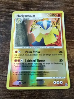 Hariyama 41/106 Great Encounters Pokemon Reverse Holo Card - Image 1