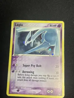 Lugia 2/17 Holo Pop Series 5 – Holo Rare Pokemon Card - Image 3