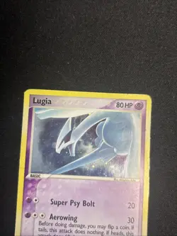 Lugia 2/17 Holo Pop Series 5 – Holo Rare Pokemon Card - Image 4