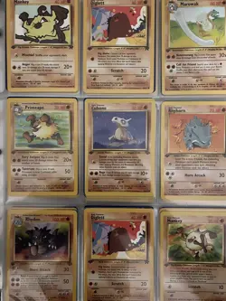 🥇 1ST EDITION POKEMON CARD🥇 Authentic Original Pokemon 1998 to 2002 LP- MP - Image 5