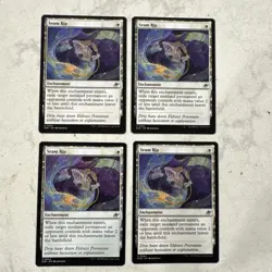 Magic the Gathering MTG Seam Rip Relic Play Set Of 4 - Image 1
