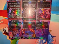 MTG Marvel Super VillianFOIL Borderless 12-Card Lot Complete Art Series Villains - Image 3