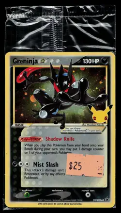 SWSH: Sword & Shield Promo Cards #SWSH144 Greninja Star (sealed) - Image 1