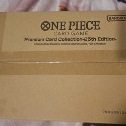 Bandai One Piece Card Game Premium Card Collection 25th Edition Box - Image 1