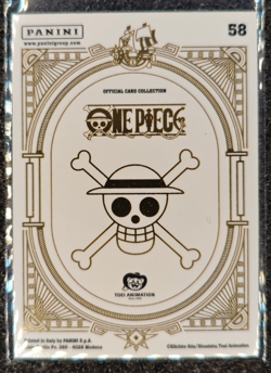 Panini One Piece Treasure Set 25th Exclusive Card Wanted Franky #58 - Image 2