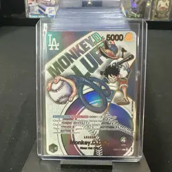 Monkey D Luffy (Dodgers x ONE PIECE) EB02-010 One Piece Promotion Card READ!! - Image 1