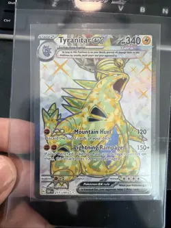 Pokemon TCG - Tyranitar ex - 211/197 Obsidian Flames - Secret Rare Full Art - Image 1