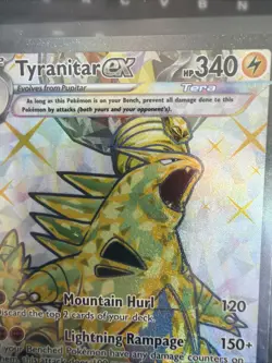 Pokemon TCG - Tyranitar ex - 211/197 Obsidian Flames - Secret Rare Full Art - Image 3