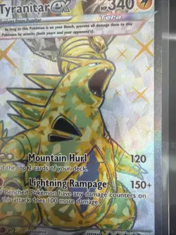 Pokemon TCG - Tyranitar ex - 211/197 Obsidian Flames - Secret Rare Full Art - Image 4