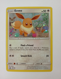 Pokemon Eevee SM184 Sun & Moon Promo Holo Rare NM - Image 1