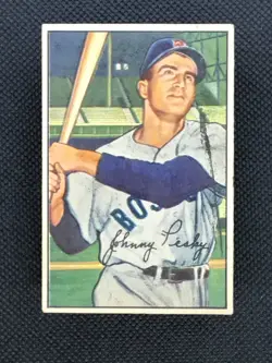 1952 BOWMAN # 45 JOHNNY PESKY Boston RED SOX VG-EX See Pics - Image 1