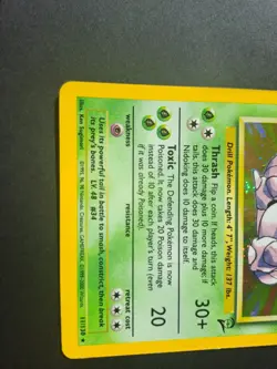 Pokemon TCG Nidoking 🍃 011/130 Base Set 2 Holo Rare 90 HP English 1999 - Image 3