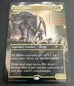 Sliver Legion ⭐ Borderless Foil ⭐ Secret Lair - MTG - Image 1