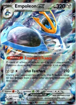 Empoleon ex - 070/094 ME02: Phantasmal Flames Double Rare Holo NM - Image 1