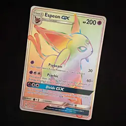 The Pokemon Company 2017 Espeon GX 152/149 Sun & Moon Secret Rare Holo ENG - Image 1