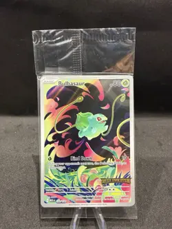 Pokemon TCG Bulbasaur 133/132 Mega Evolution STAMPED & SEALED - Image 1