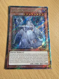 Lovely Labrynth of the Silver Castle - RA04-EN295 - Platinum Secret Rare - Image 1