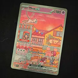 The Pokemon Company Mew ex 053 Sv: Scarlet & Violet Promo Holo ENG 180 HP - Image 1