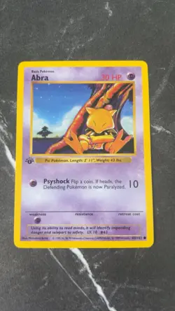 Wizards of the Coast Pokemon TCG Base Set 1st Edition 10-Card Lot English 1999 - Image 3
