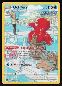 Pokemon TCG - Brilliant Stars - Octillery TG03/30 Holo - NM - Image 1