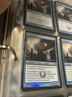 1X Magic the Gathering MTG Born of the Gods Launch Promo TROMOKRATIS Foil - Image 2