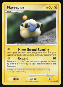 Pokemon TCG - Platinum - Mareep 82/127 - P - Image 1