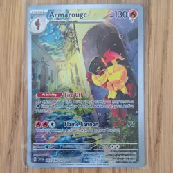 The Pokemon Company Pokemon TCG Armarouge 203/198 SV01 IR Holo Full Art - Image 1
