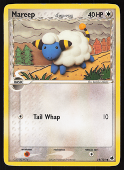 Pokemon TCG - Dragon Frontiers - Mareep 54/101 - P - Image 1