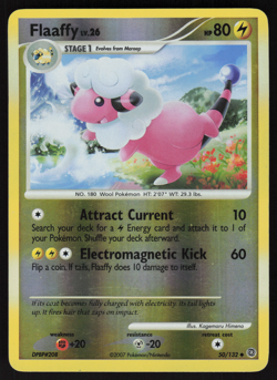 Pokemon TCG - Secret Wonders - Flaaffy 50/132 Reverse Holo - P - Image 1