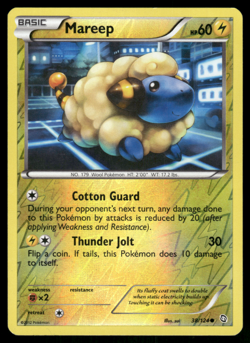 Pokemon TCG - Dragons Exalted - Mareep 38/124 Reverse Holo - P - Image 1
