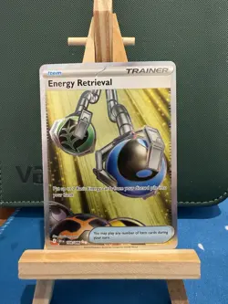 Pokemon TCG Energy Retrieval Chaos Rising Full Art 108/86 - Image 1