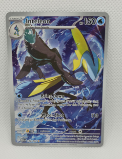 Inteleon 142/132 Pokemon TCG Mega Evolution Illustration Rare Holo - Image 1