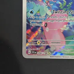 Pokemon TCG Wiglett 206/198 Illustration Rare Secret Rare Scarlet & Violet NM - Image 3