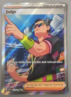 Pokemon TCG Scarlet & Violet Destined Rivals 222/182 Judge UR - Image 1