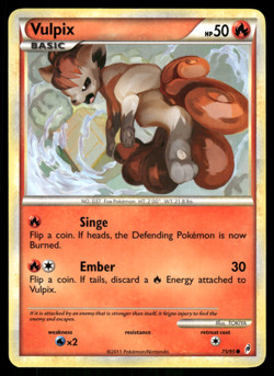 Pokemon TCG - Call of Legends - Vulpix 75/95 - P - Image 1