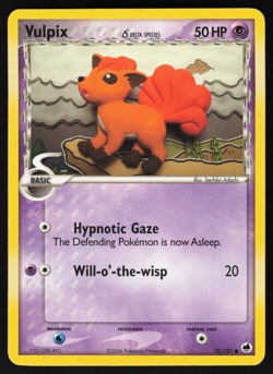 Pokemon TCG - Dragon Frontiers - Vulpix 70/101 - P - Image 1