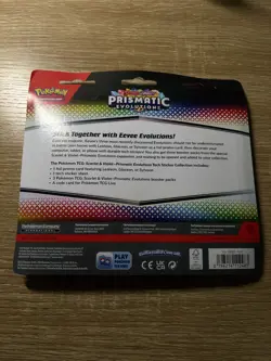 Pokemon TCG: Prismatic Evolutions Tech Sticker 3 pack - Glaceon - Image 2
