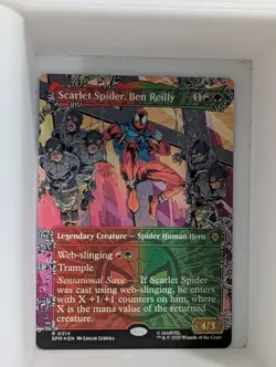 Scarlet Spider, Ben Reilly Borderless FOIL 0214 MTG SPM Nm/M *ON HAND* - Image 1