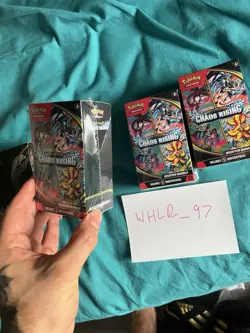 Chaos Rising Booster Box and Booster Bundles X3 Pokemon TCG New & Sealed - Image 4