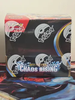 Pokemon Chaos Rising Booster Box New Sealed - Image 1
