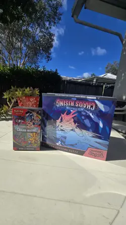 Pokemon Chaos Rising Elite Trainer Box ETB + Booster Bundle BRAND NEW SEALED - Image 1