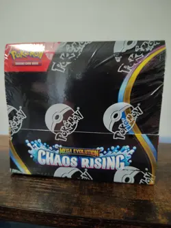 Pokemon Chaos Rising Booster Box New Sealed - Image 1