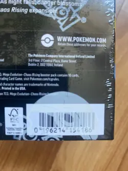 Pokemon Chaos Rising Full Booster Box - New and Sealed - Image 4