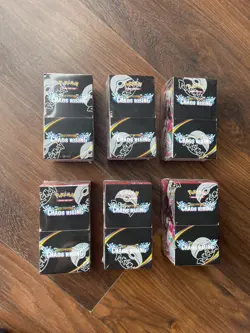 Pokemon TCG Chaos Rising Half Booster Box Factory Sealed Brand New x 6 - Image 1